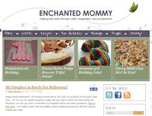 Tablet Screenshot of enchantedmommy.com